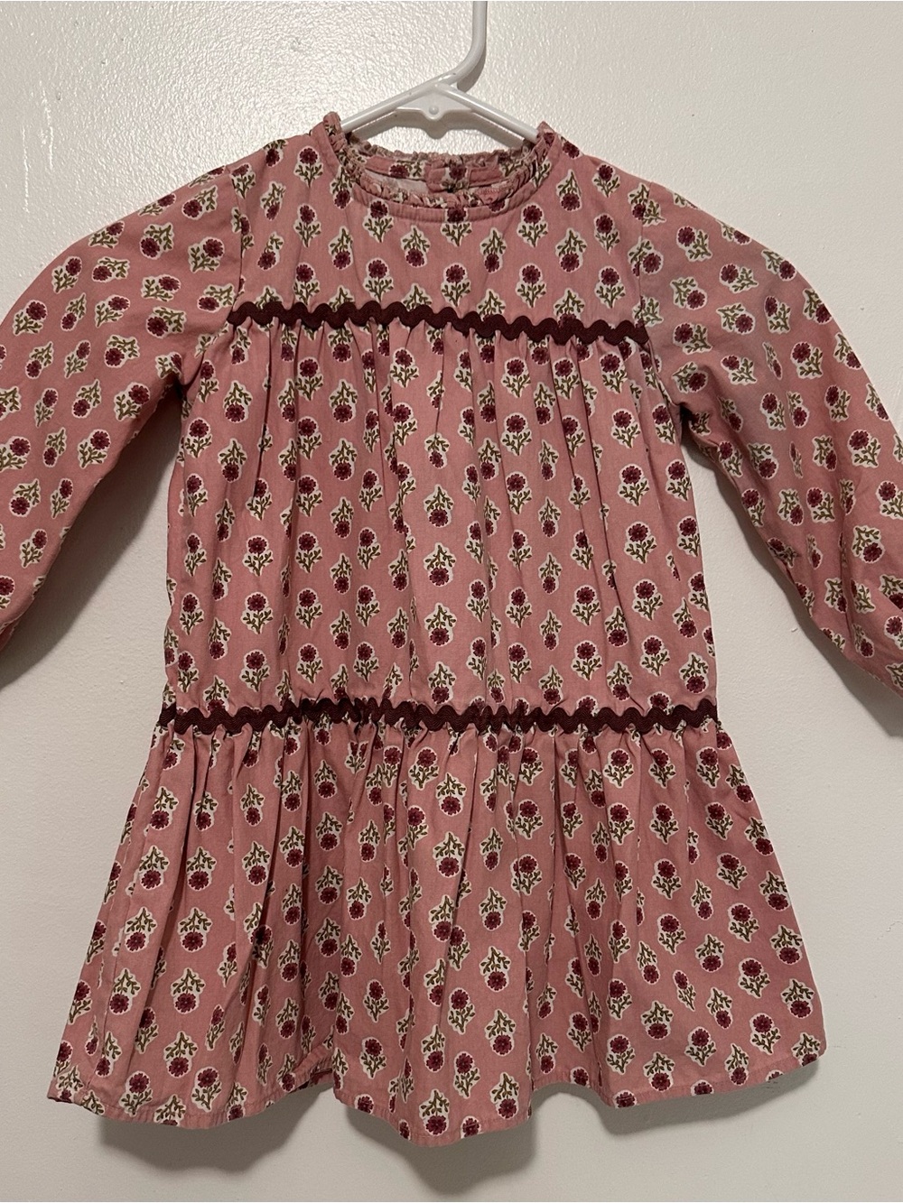 Modern Moments by Gerber Pink Floral Long-Sleeve Dress